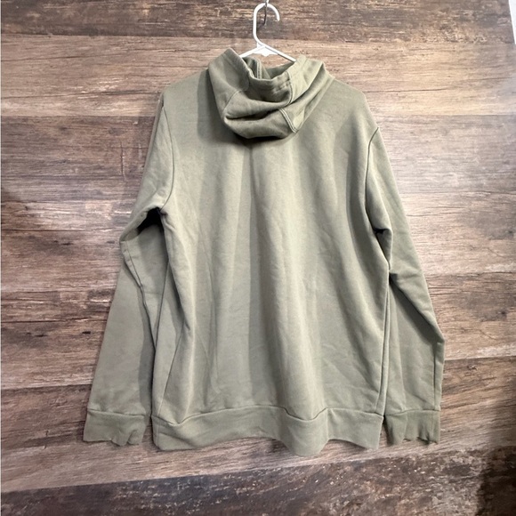 Adidas Olive Men's Hoodie - Picture 2 of 4